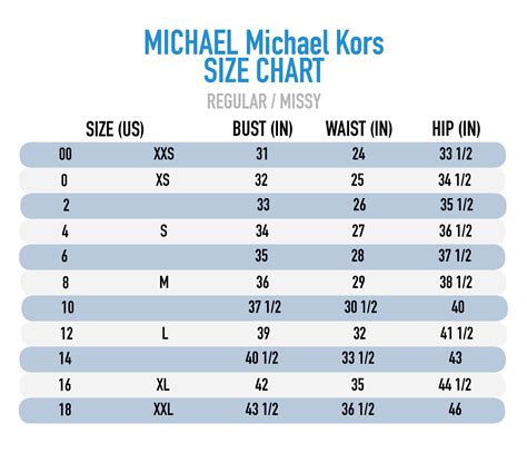 michael michael kors coat size chart|michael kors denim jacket.